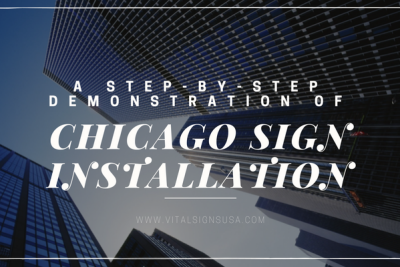 sign installation Chicago