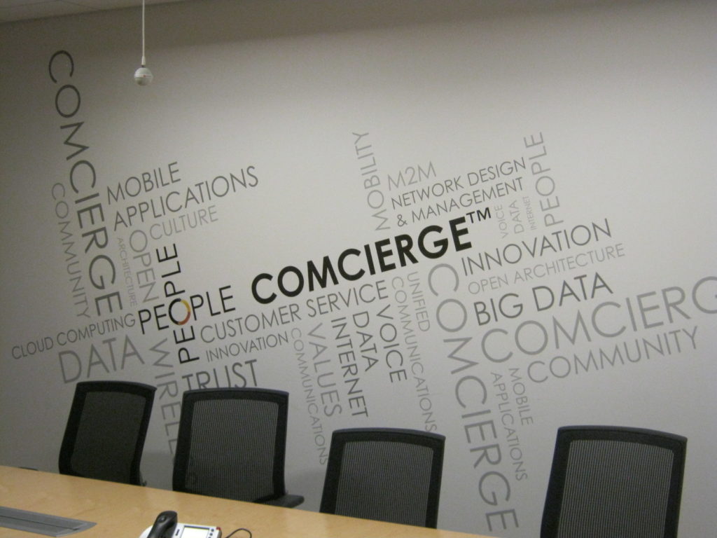 Wall murals - Lobby Signs