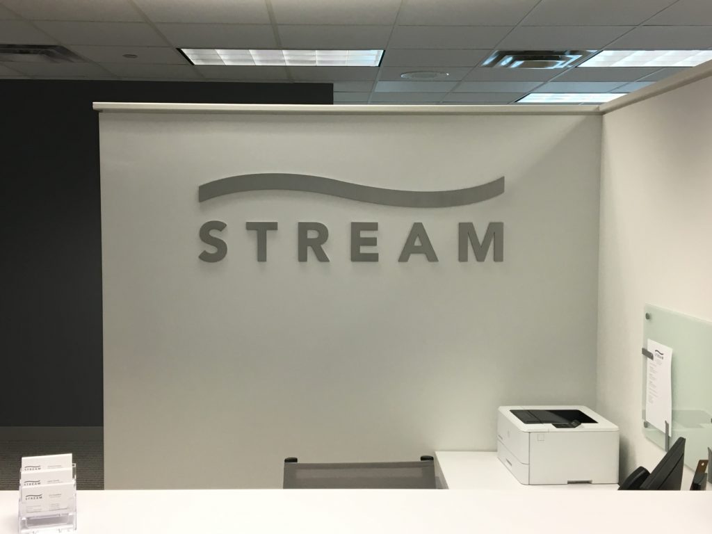3D Lobby signs for Chicago