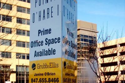 Office for Lease Signs | Elmhurst | Chicago IL