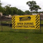 Open During Construction Banners in Lombard IL