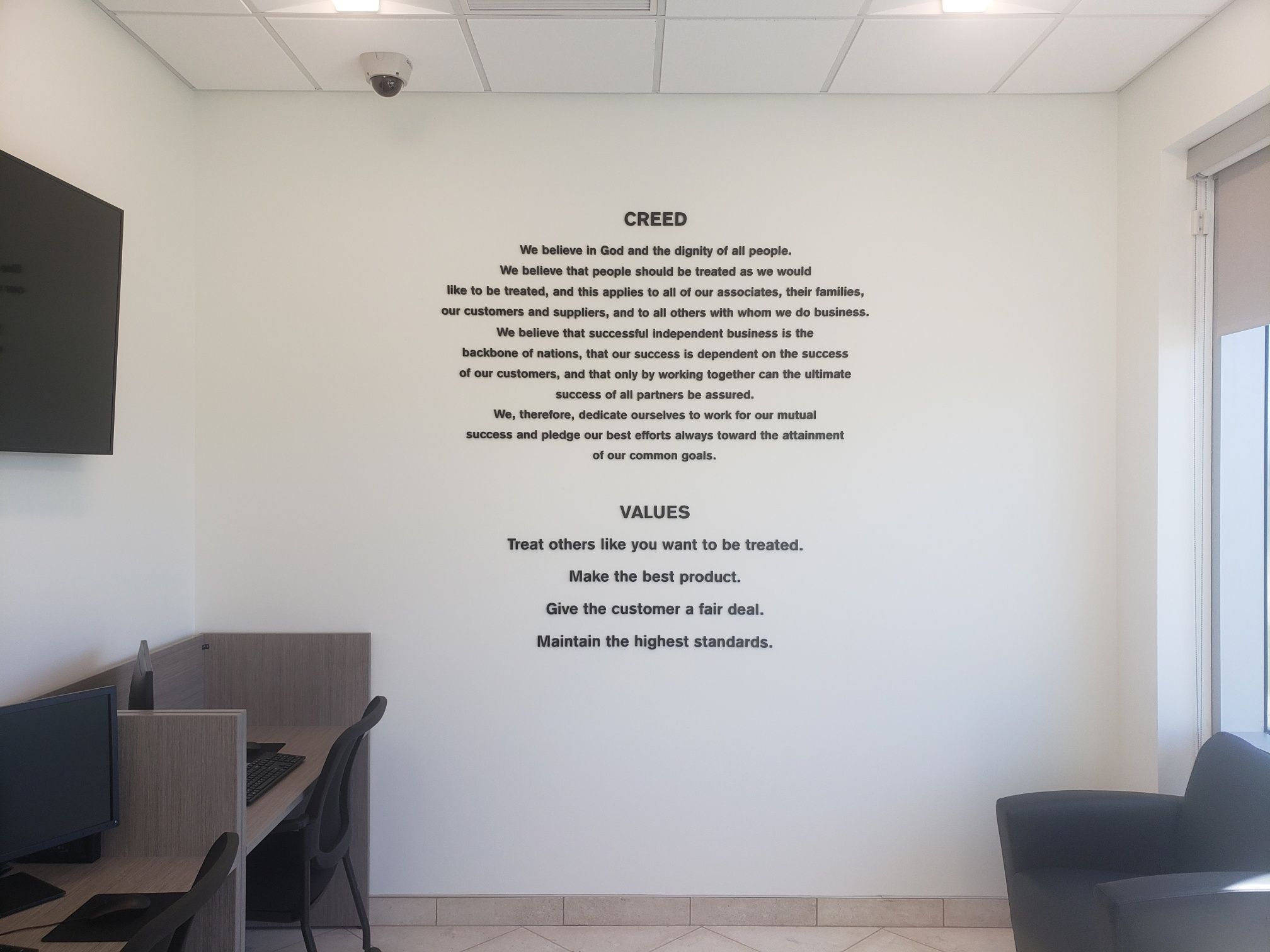 Dimensional Wall Lettering in Chicago IL