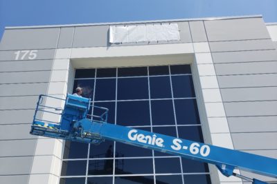 Installing Channel Letters in Chicago IL