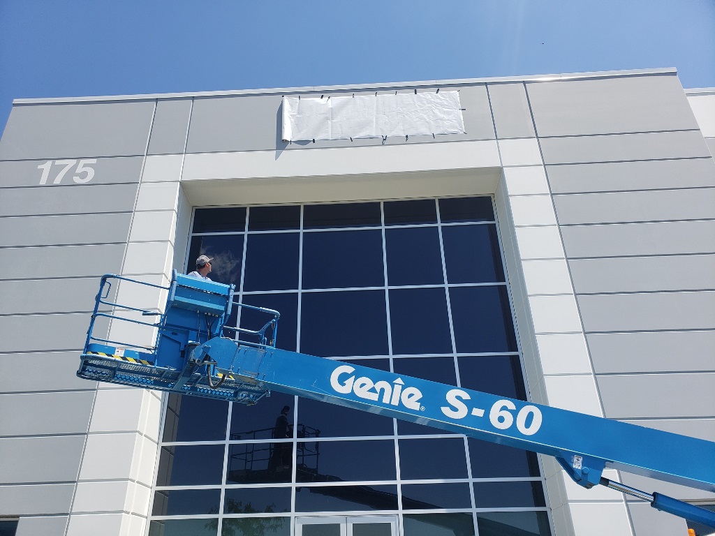 Installing Channel Letters in Chicago IL