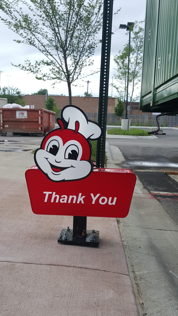 Restaurant Thank You Logo Box Signs in Chicago IL