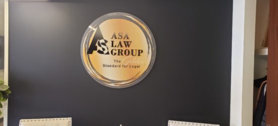Logo Lobby signs for Law Firms in Oak Brook IL
